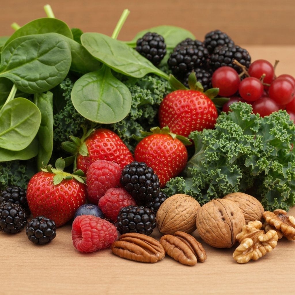 Berries and antioxidant-rich foods
