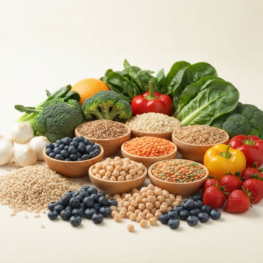 Fiber-rich foods for digestive health